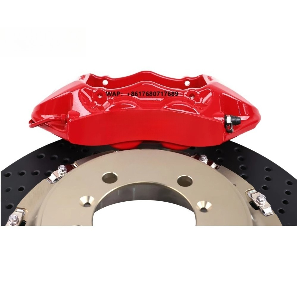 Forged Front Brake Caliper 4 Piston - Kit Kaliper Rem Balap Aluminium Alloy