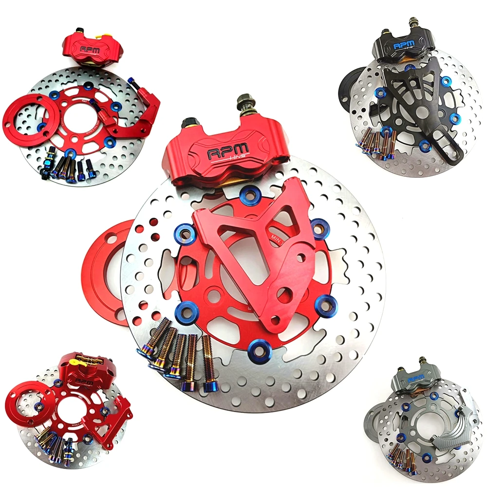 Kaliper Rem CNC RPM 82mm Untuk - Front Rear Brake Caliper Bracket Kit ulasan dan harga